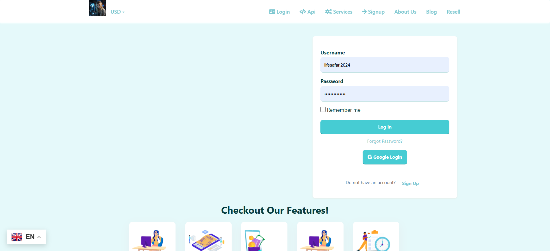 Classica Blue theme preview